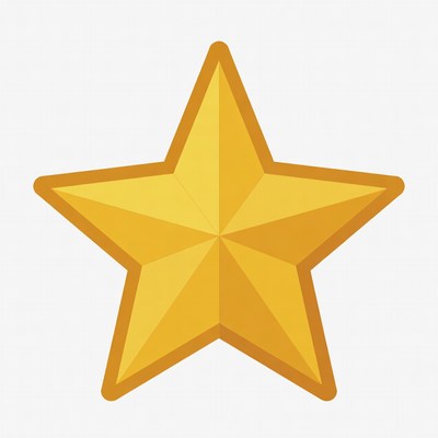 Yellow Star Icon