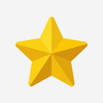 Yellow star icon