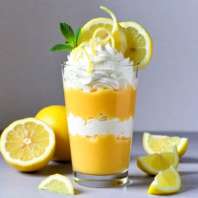 Lemon Whipped Cream Dessert