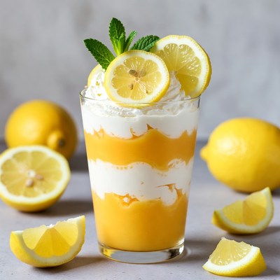 Lemon Whipped Cream Dessert