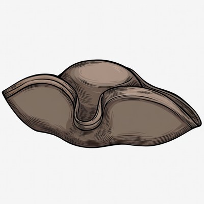 Tricorn Hat Illustration