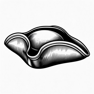 Tricorn Hat Illustration