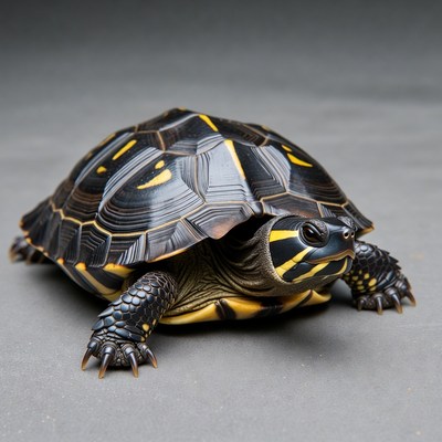 Black-knobbed Map Turtle