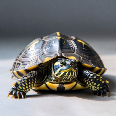 Yellow-bellied slider turtle