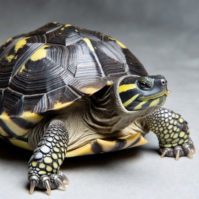 Black-knobbed Map Turtle