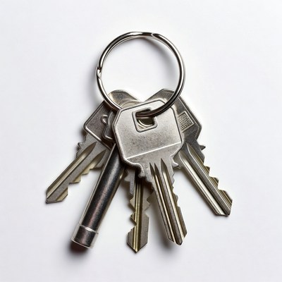 Bunch of keys on keyring