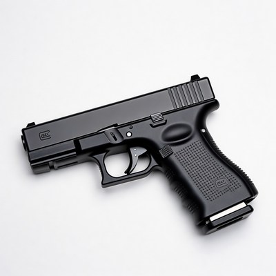 Black Glock 19 Pistol