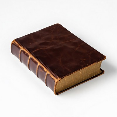 Vintage Leather Bound Book