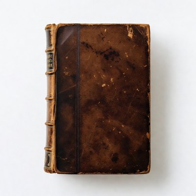 Vintage Leather Bound Book