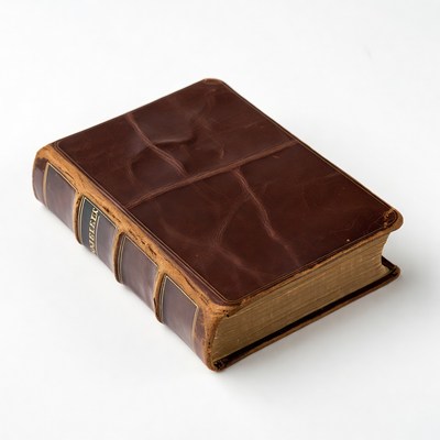 Vintage Leather Bound Book