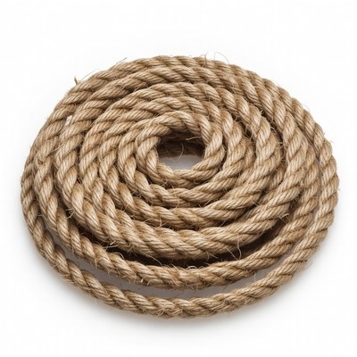 Coiled Brown Rope