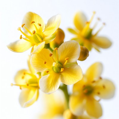 Cluster of yellow flowers