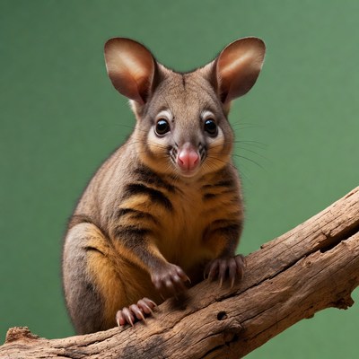 Sugar Glider on Branch