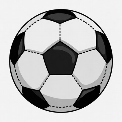 Soccer Ball Illustration