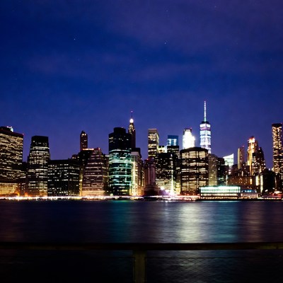 New York City Skyline at Night