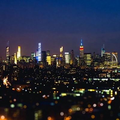 New York City Skyline at Night
