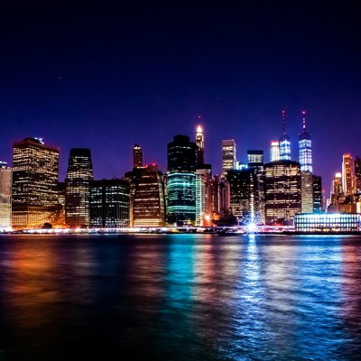 New York City Skyline at Night