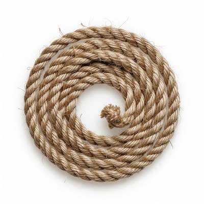 Coiled Brown Rope