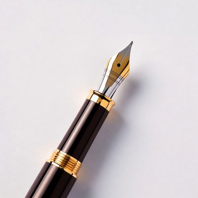 Luxury Gold Nib Fountain Pen