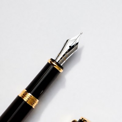 Black and Gold Fountain Pen