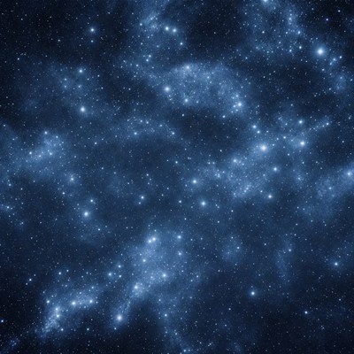 Starry Nebula in Deep Space