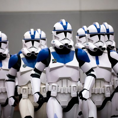 Group of ARC Troopers Standing Together