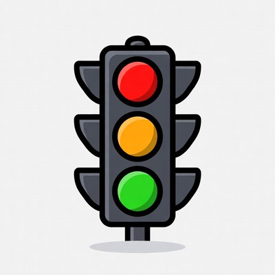 Traffic Light Illustration