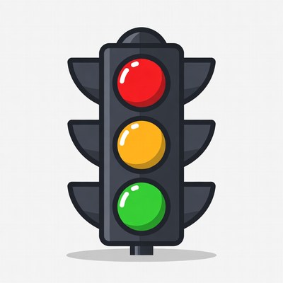 Traffic Light Illustration