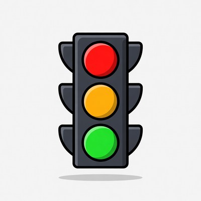 Traffic Light Illustration
