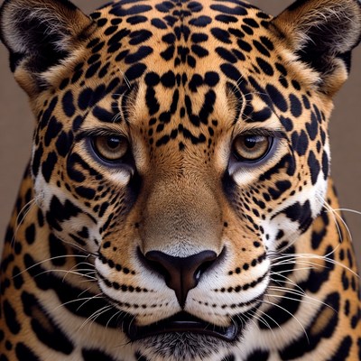 Jaguar close-up portrait