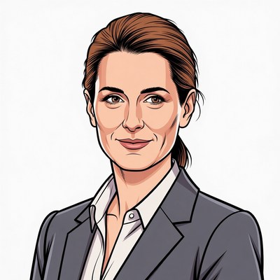 Professional woman in suit portrait