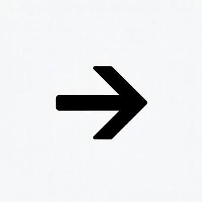 Black right arrow icon