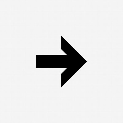 Black right arrow icon