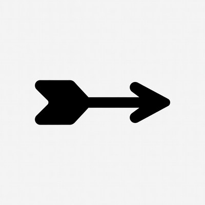 Black right arrow icon