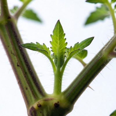 Tomato Plant New Growth
