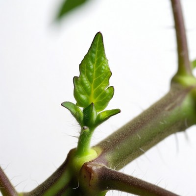 Tomato Plant Young Leaf