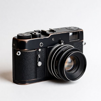 Vintage Black Leica Camera