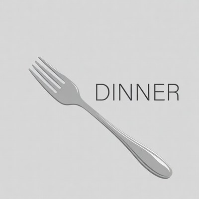 Dinner Fork Illustration