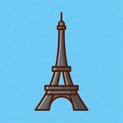 Eiffel Tower illustration