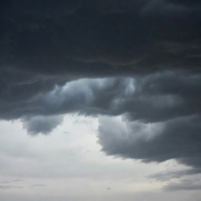 Dark Stormy Clouds in Sky