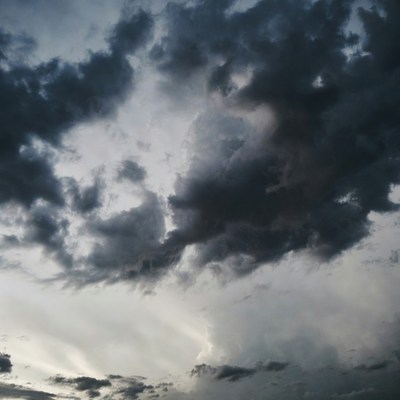 Dark Stormy Clouds in Sky
