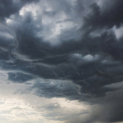 Dark Stormy Clouds in Sky