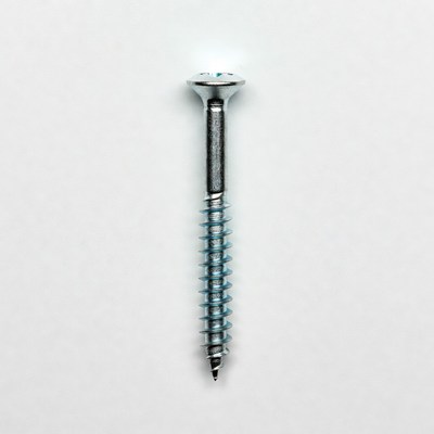 Silver Phillips Wood Screw