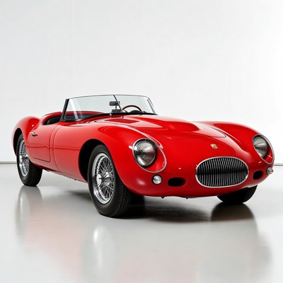 Red Maserati A6GCS Spyder