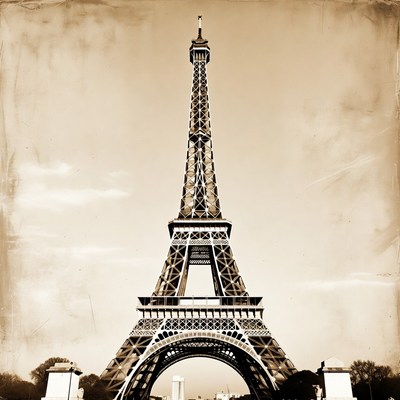 Vintage Eiffel Tower