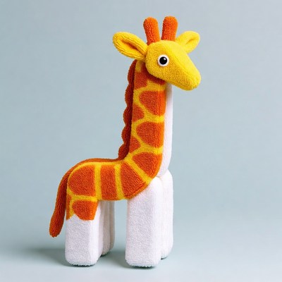 Cute plush giraffe toy