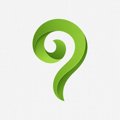 Green Spiral Vector Icon