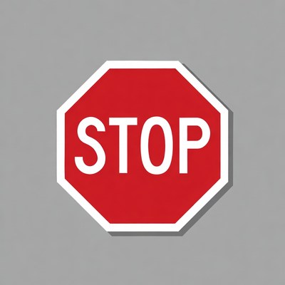 Red Stop Sign