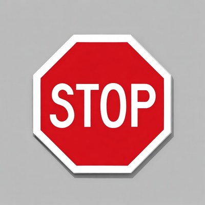 Red Stop Sign