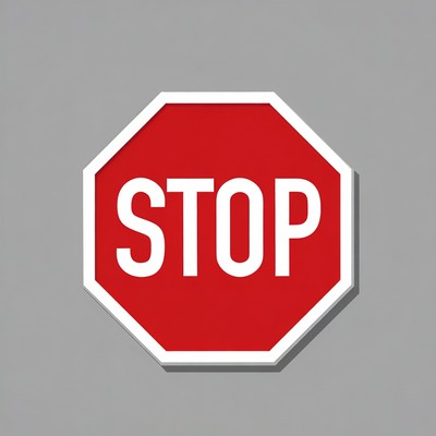 Red Stop Sign